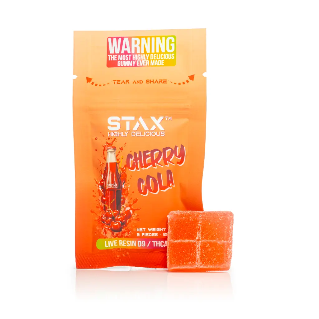 Stax - Gummies - 50mg - Cherry Cola - Front #1.webp