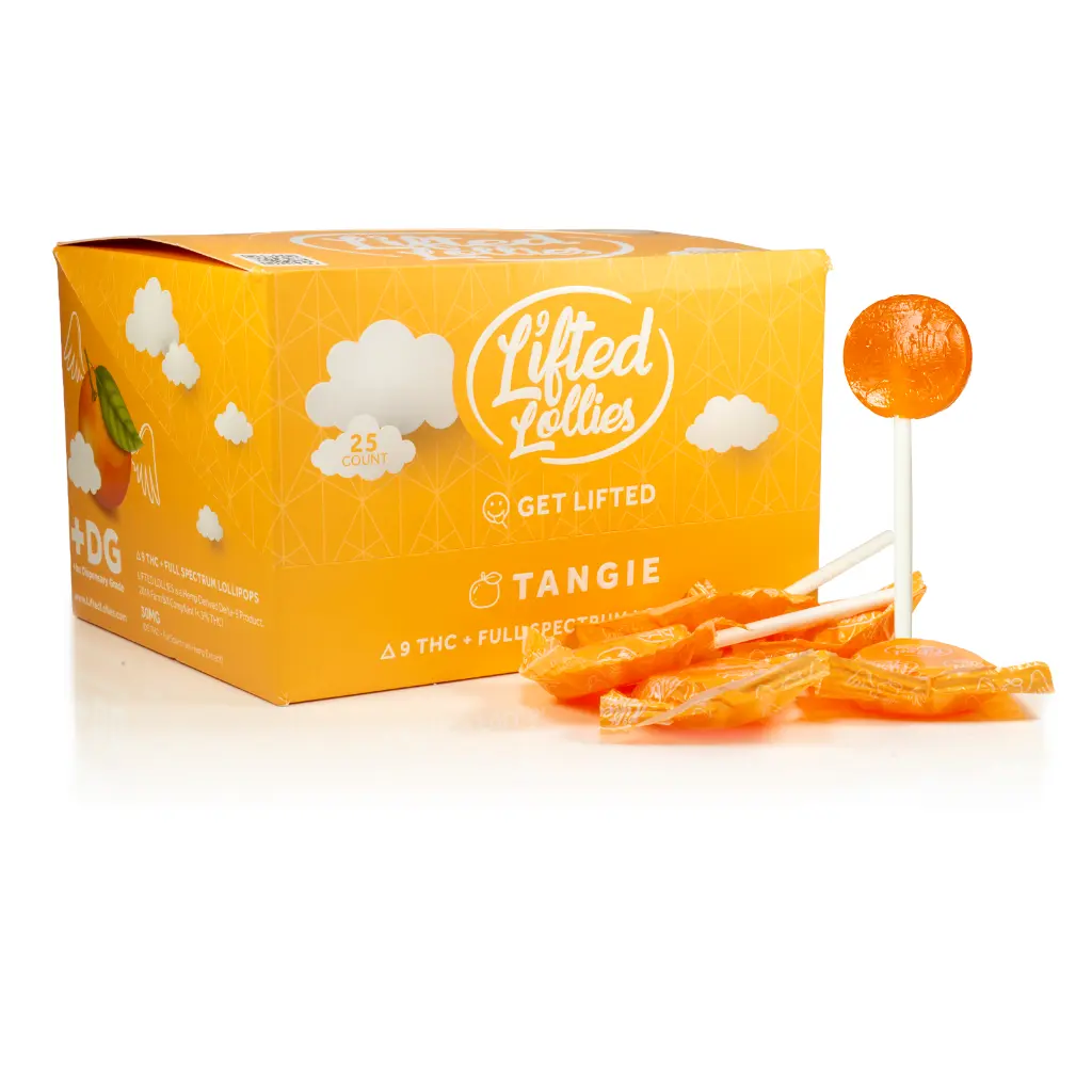 Lifted Lollies - 30mg - Tangie - Front #1.webp