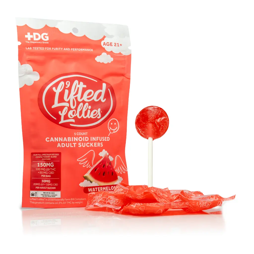 Lifted Lollies - 30mg - Watermelon - Front #1.webp