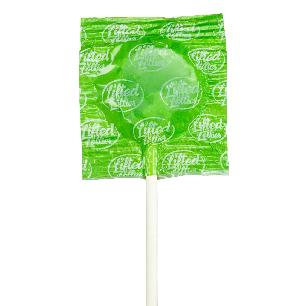 Lifted Lollies - 30mg - Sour Apple - Wrapper - Single #3.webp