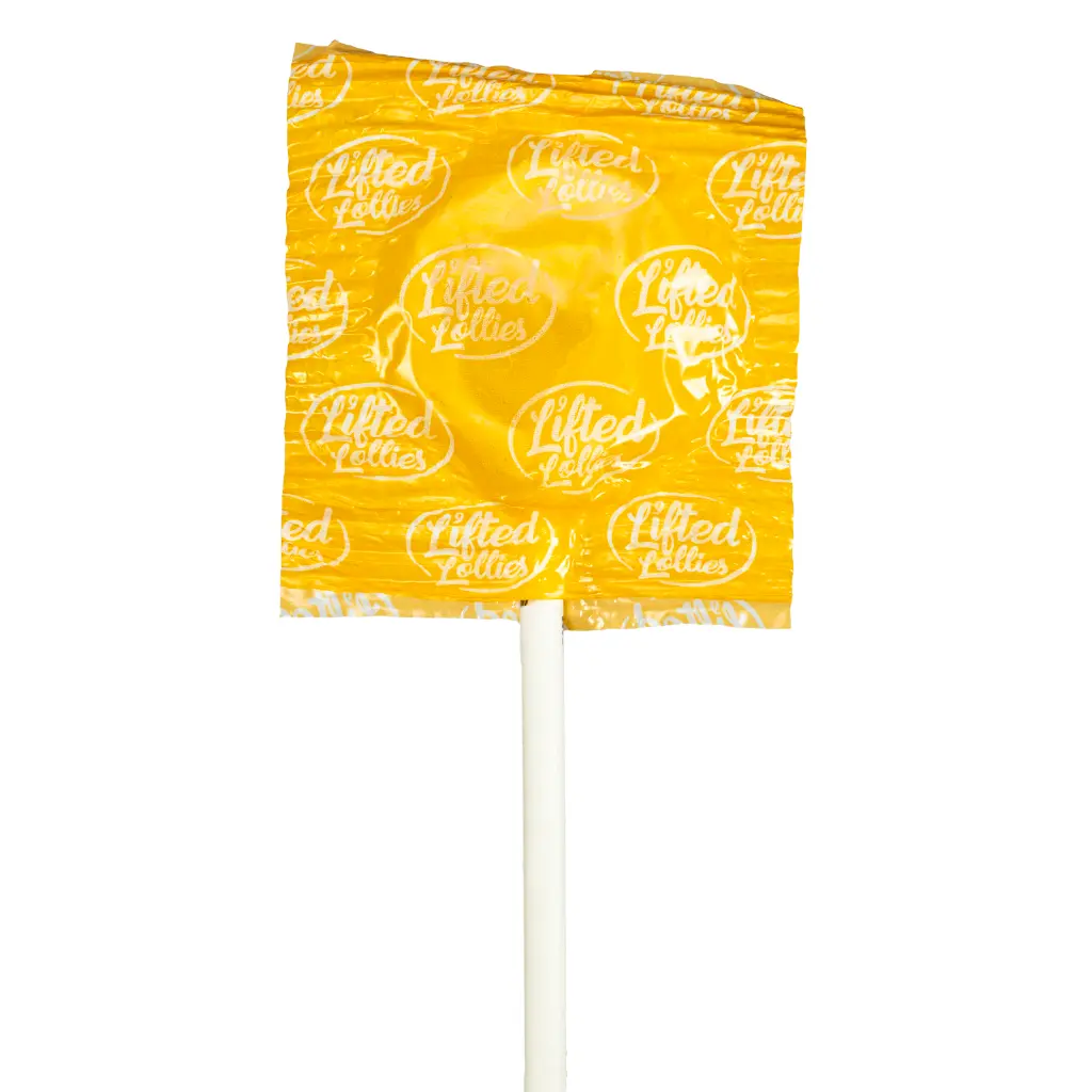 Lifted Lollies - 30mg - Pineapple - Wrapper - Single #3.webp