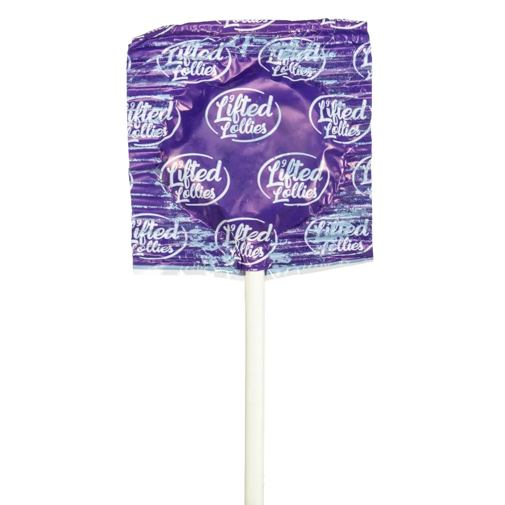 Lifted Lollies - 30mg - Grape - Wrapper - Single #3.webp