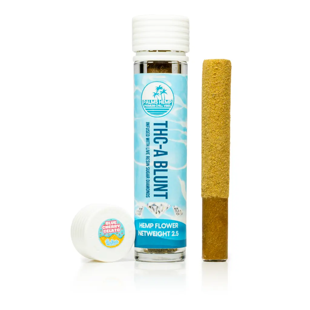 Palms - THCA Blunt - Blue Cherry Gelato - Front #1.webp