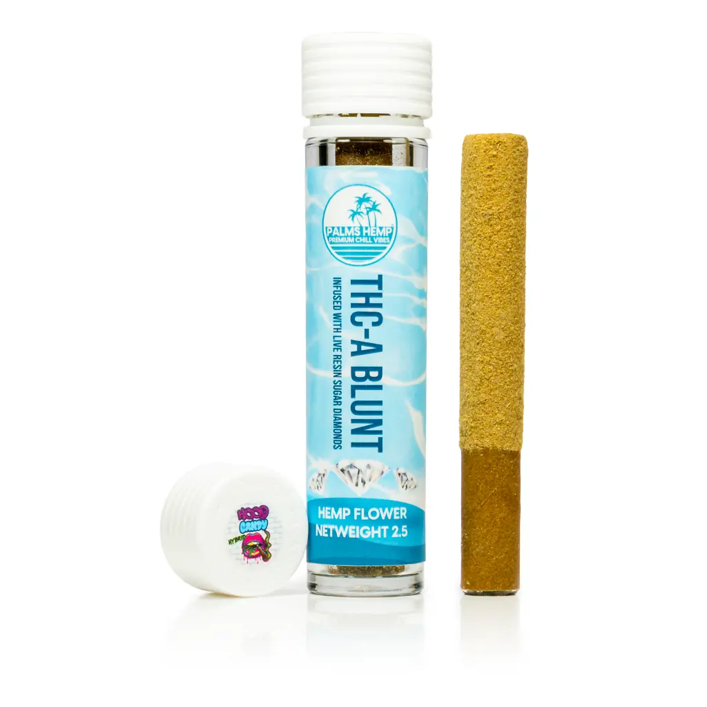 Palms - THCA Blunt - Hood Candy - Front #1 - 1-Edit.webp