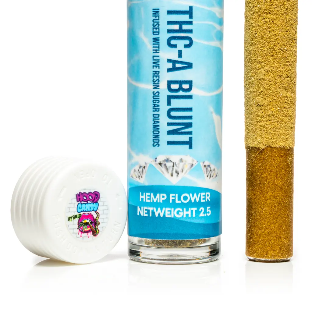 Palms - THCA Blunt - Hood Candy - Label #4.webp