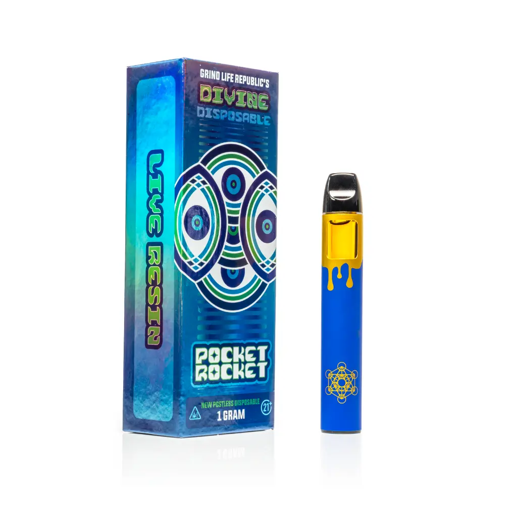10ct POS GrindLife Divine 1G Blue Widow  - Extracts THCA Vapes