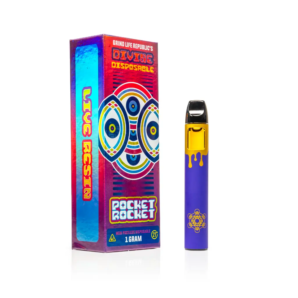 10ct POS GrindLife Divine 1G Watermelon Skittles - Extracts THCA Vapes