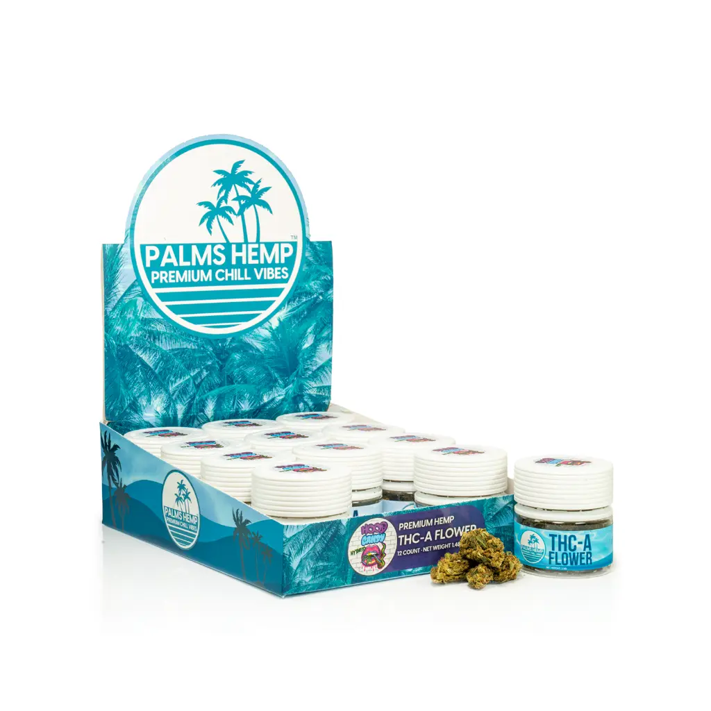 12ct POS Palms THCA Flower x 3.5g Hood Candy