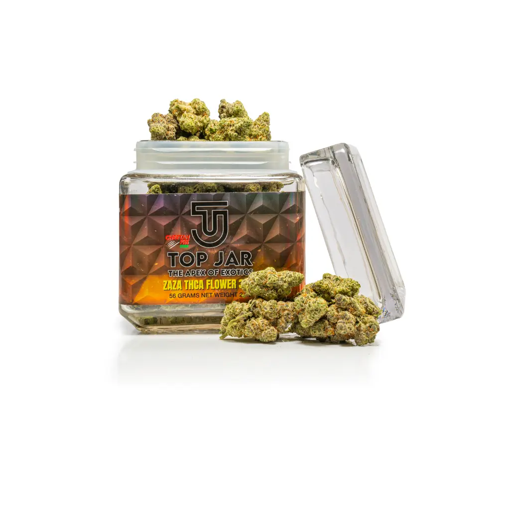 1ct POS Top Jar THCA Flower x 2oz Cheetah Piss