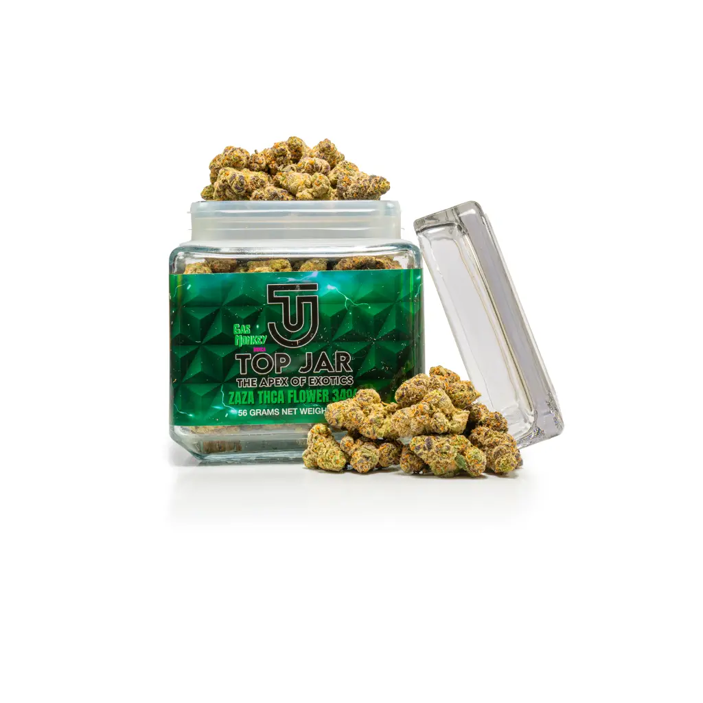 1ct POS Top Jar THCA Flower x 2oz Gas Monkey