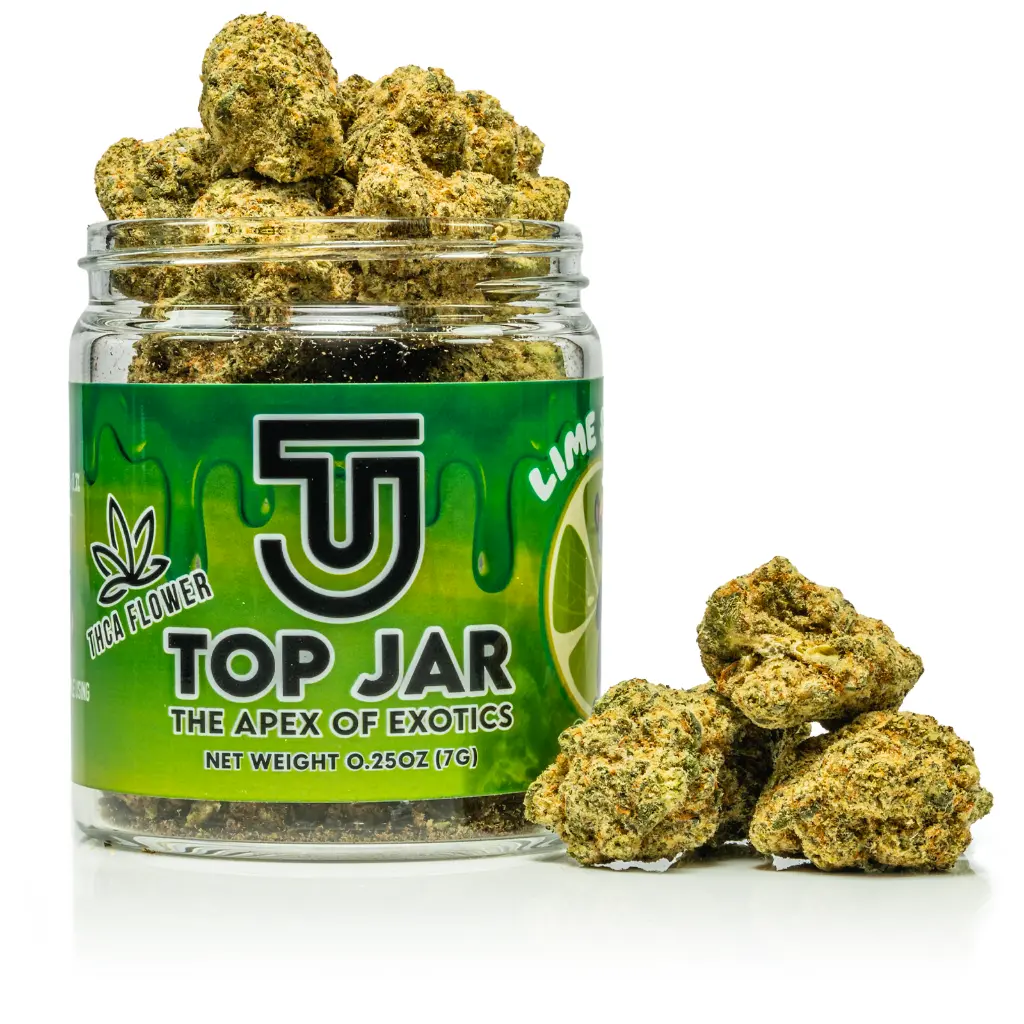 1ct POS Top Jar THCA Flower x 7g Lime Skunk