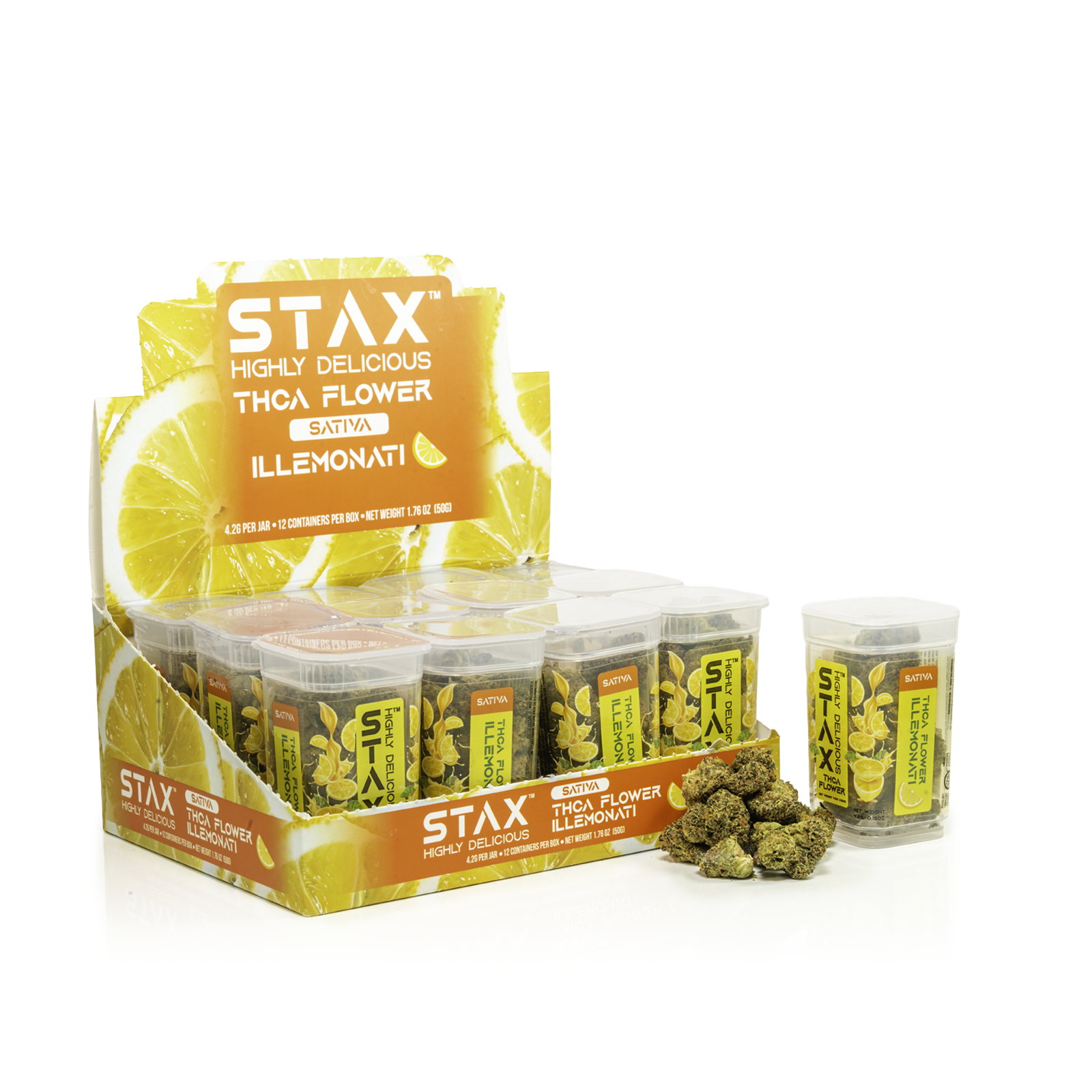 12 ct POS STAX THCA Flower x 4.2g Illemonati